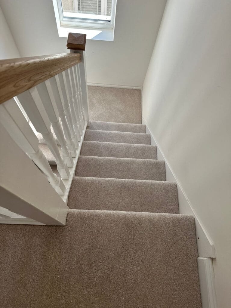 New carpet and underlay in an Essex bungalow 7