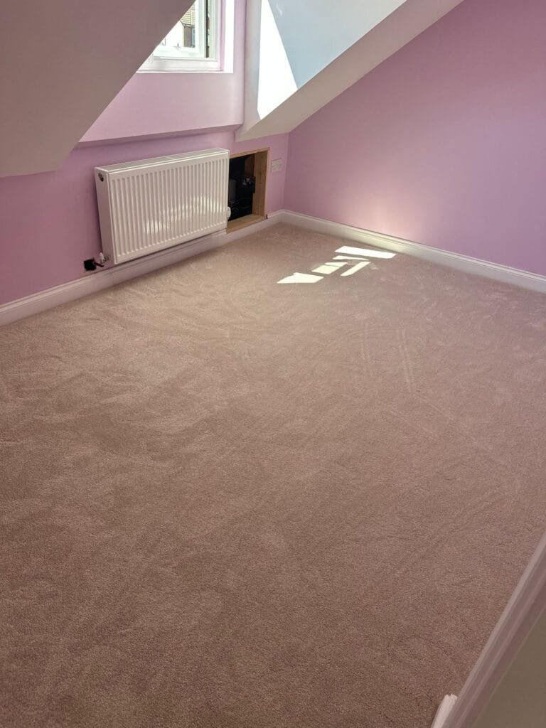 New carpet and underlay in an Essex bungalow 4