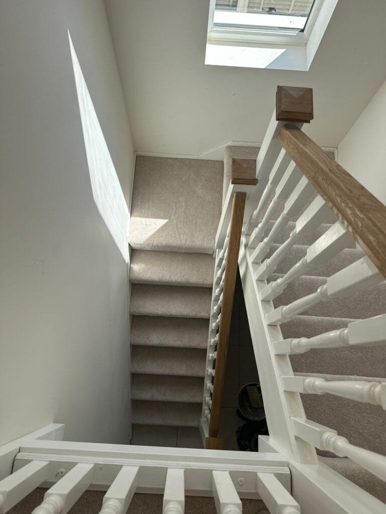 New carpet and underlay in an Essex bungalow 8