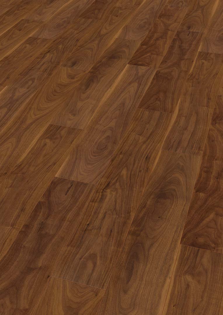 Siddhartha Walnut laminate flooring swatch